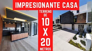 🔺IMPRESIONANTE CASA EN TERRENO DE 10 X 20🔺 [upl. by Amasa]