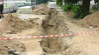 Szczecin Niewybuchy na stadionie Pogoni [upl. by Tedra]