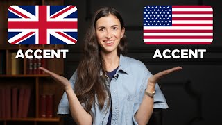 BRITISH VS AMERICAN ACCENT EXPLAINED [upl. by Eldreeda]