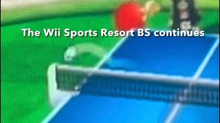 Wii Sports Resort INSANE RAGE Table Tennis 2024 [upl. by Ekyt588]