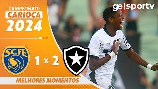 SAMPAIO CORRÊARJ 1 X 2 BOTAFOGO  MELHORES MOMENTOS  SEMIFINAL DA TAÇA RIO 2024  geglobo [upl. by Maeve823]