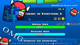 100 Teo 2 geometry Dash espesial 200 suscriptores  HTuifyy [upl. by Macpherson541]