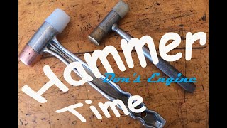 Restoring a Vintage Bonney Tools Hammer Tool restoration using the Atlas lathe Fun Hobby project [upl. by Maximilianus]