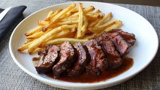 Butchers Steak aka Hanger Steak  How to Trim and Cook Butchers Steak [upl. by Berstine]