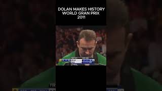 DOLAN makes DARTS HISTORY  PDC World Grand Prix 2011darts pdc pdcdarts dartshistory [upl. by Sapphera]