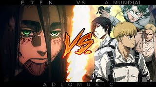 EREN VS ALIANZA MUNDIAL  Shingeki no Kyojin Final  2023  AdloMusic [upl. by Susi]