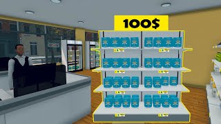 Productos a 1 vs Productos 100  RETO Supermarket Simulator  Nenitoo [upl. by Brookner]