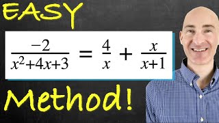 Solving Rational Equations Easier Method [upl. by Ahsemat]