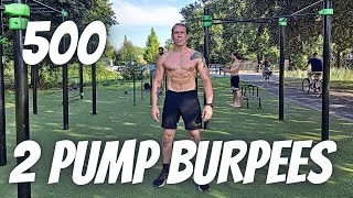 My Ultimate EMOM Workout  500 2 Pump Burpees  5353  1000 Pushups [upl. by Nehemiah]