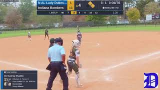 N AL Lady Dukes 25  Indiana Bombers 20241109 [upl. by Adlih]