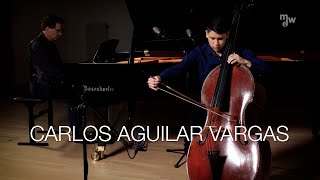 mdw Artist Portrait Carlos Aguilar Vargas double bass [upl. by Inhsor]