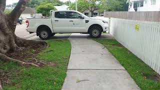 SEQ Water vehicle illegally parked  Buckland Road Nundah [upl. by Darlleen]