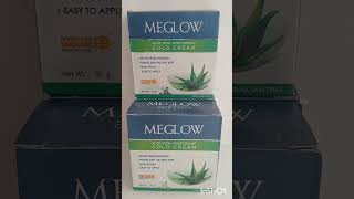 Meglow Alovera cold cream moisturizes intensely soft skin benefitscold [upl. by Nelyt866]