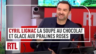 Cyril Lignac  la soupe au chocolat et glace aux pralines roses [upl. by Placidia683]