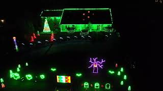 Albright Family Lightshow part 1 [upl. by Niveg]