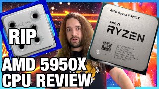 RIP Intel AMD Ryzen 9 5950X CPU Review amp Benchmarks Workstation Gaming Overclocking [upl. by Wiggins]