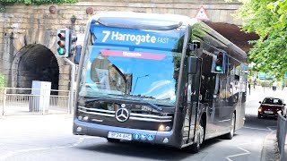 HD WS BRAND NEW DEMO Transdev Harrogate BF24 AHC On The Red7 [upl. by Jenine969]