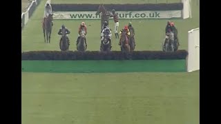 Horse Racing Death 203  Red Hott Robbie at Southwell Racecourse [upl. by Nohs897]