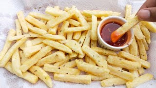 Real French fries recipefries recipesnackspotato snacks [upl. by Arhna85]