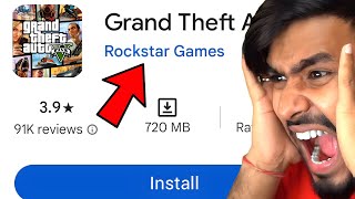 Gta V download Free for Mobile  Playstore 🥳 [upl. by Nap]