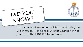 HBUHSD Transfer Types Intradistrict vs Interdistrict [upl. by Maurreen]