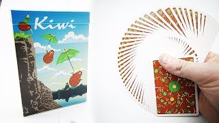 Deck Review  Kiwi Playing Cards Cartamundi HD [upl. by Rehpotirhc]