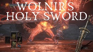 Dark Souls 3  Demon Prince feat Wolnirs Holy Sword No Damage [upl. by Devlin52]