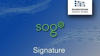 Sogo  Signature [upl. by Hamian]