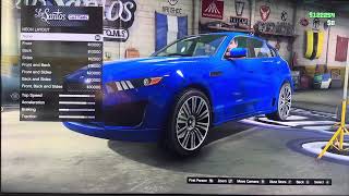 GTA Online Customization Lampadati Novak  Maserati Levante [upl. by Fern421]