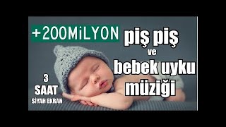 piş piş ve bebek uyku müziği  MAVİ DÜŞLER NİNNİSİ Lullabies Lullaby [upl. by Vashtia]