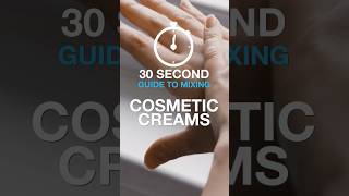 30 Second Guide to Mixing Cosmetic Creams cosmetics emulsion highshear mixingequipment shorts [upl. by Gustavus]