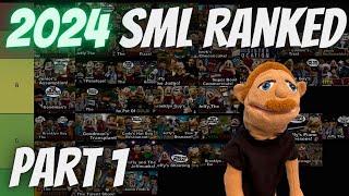 2024 SML Videos Tier List Part 1 [upl. by Kassi110]