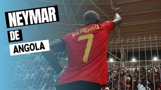 Conheça o Gibelé  O jogador mais popular de Angola  Angola vs Níger ⚽ [upl. by Ximena]