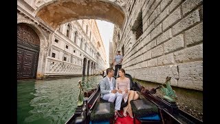 Venedig der romantische Heiratsantrag entlang der venezianischen Kanäle [upl. by Oremor]