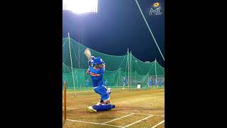 Hrithik Shokeen batting  Mumbai Indians [upl. by Lacym]