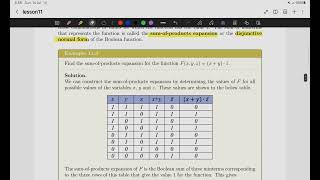 Disjunctive and Conjunctive Normal Forms Part 02 [upl. by Nilorac]