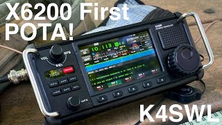 The New Xiegu X6200 RealWorld POTA Test on the Blue Ridge Parkway [upl. by Nirual]