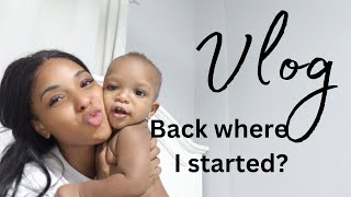 BACK WHERE I STARTED  FAILED SURPRISE  ROCHELLE VLOGS [upl. by Maiga]