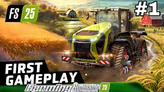 LIVE FS25 farmingsimulator25fs25 day1 FARMINGSIMULATOR  VIDISHA GAMING shortvideo live fs25 [upl. by Vasti]