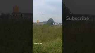 Live airplane landing [upl. by Aicemaj]