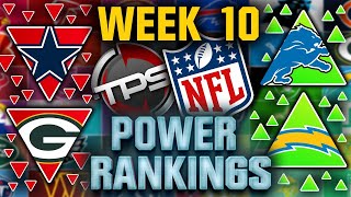 2024 NFL Power Rankings Week 10 Edition [upl. by Eihpos655]