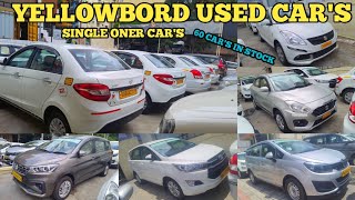 YELLOWBORD USED CARS FOR SALE IN BANGLORE CRYSTA ERTIGA MARRAZO INNOVA DZIRE ETIOS ZEST [upl. by Johnath156]