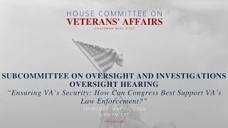 Subcommittee on Oversight and Investigations Oversight Hearing [upl. by Alyehs]