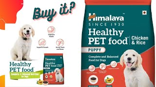 Himalaya Healthy Pet Food  Puppy  Best puppy food in budget  Honest Review [upl. by Peery]