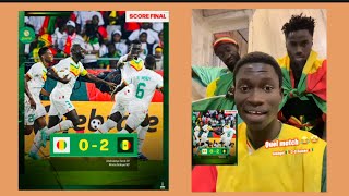 Quel match de l’équipe du Sénégal 🇸🇳 20 lanou Dor Guinée 🇬🇳 [upl. by Ayrolg]