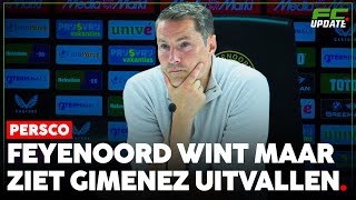 FEYENOORD boekt belangrijke overwinning maar verliest Giménez  FCUpdate [upl. by Denten]