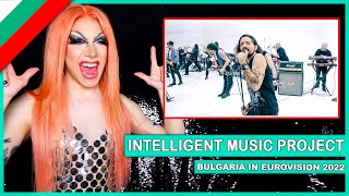 Intelligent Music Project  Intention  Bulgaria 🇧🇬  American Reacts to Eurovision 2022 [upl. by Nadual]