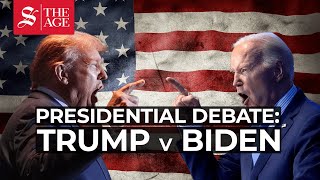 Biden v Trump Key moments from the US presidential debate [upl. by Sarah367]