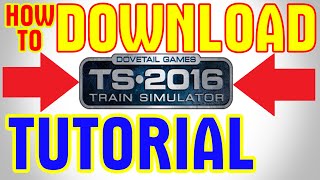 How to Download Train Simulator 2016 free for PC WORKING [upl. by Zerelda]