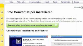 Videos herunterladen  Schritt 2 Konvertierungszusatz installieren [upl. by Lybis705]